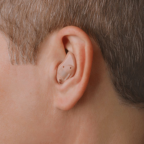 audifono ITE en oreja